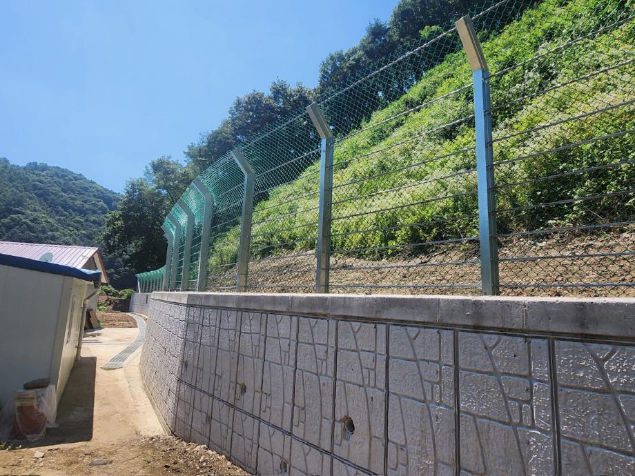 증평군, 율리 점촌 마을 산사태 복구사업 완료