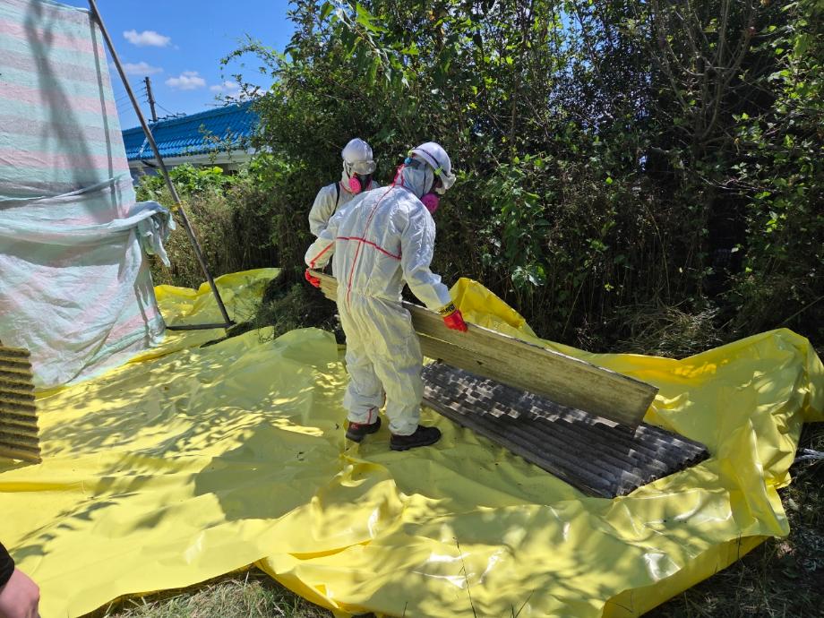 증평군, 석면 걷어내고 안전 더한다
