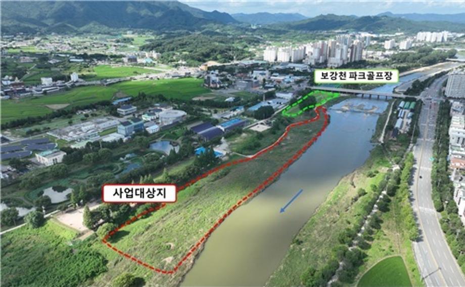 증평군, 급증하는 파크골프 수요에 선제 대응...보강천 18홀 확장 조성