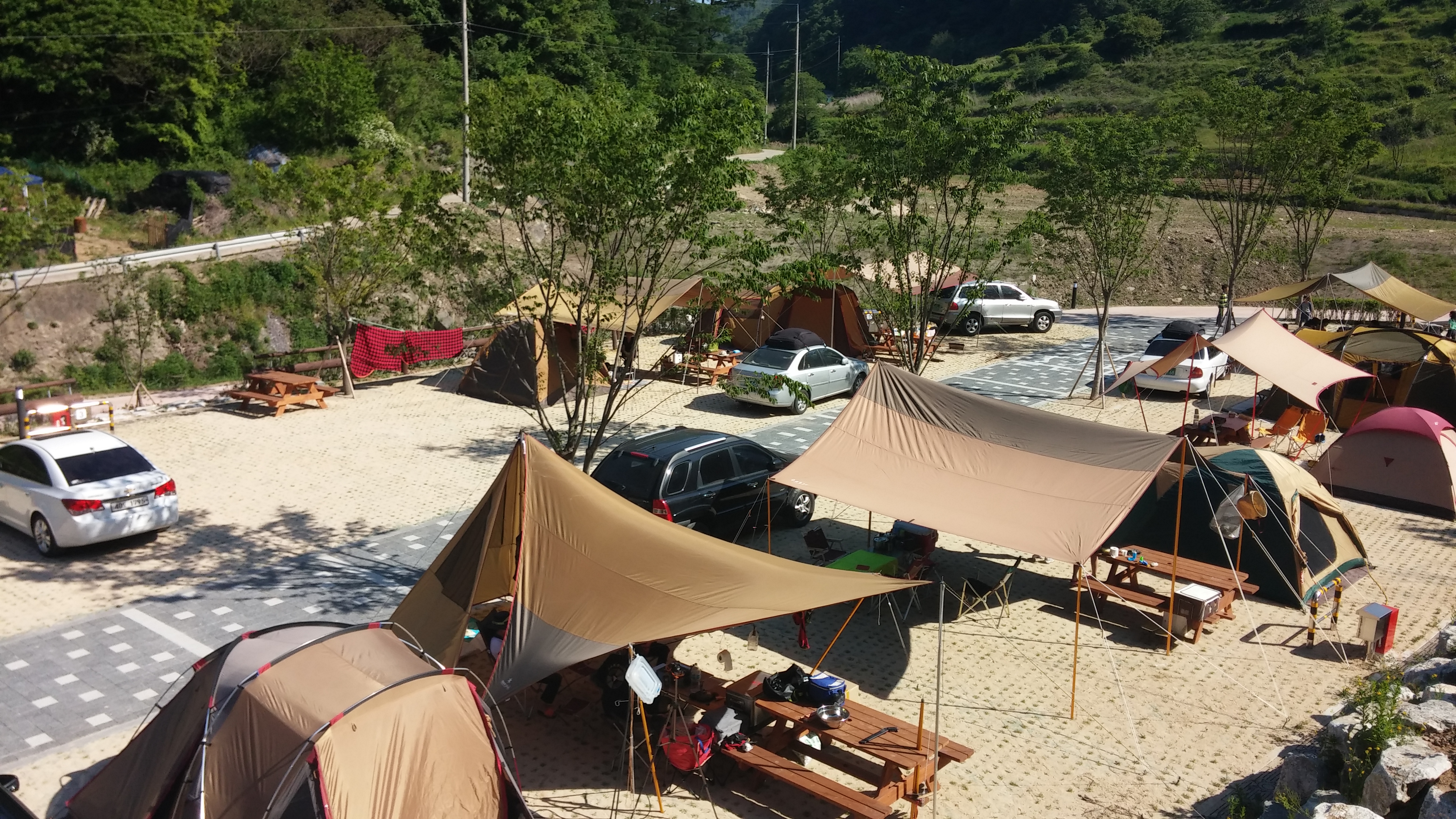 좌구산 캠핑공원(오토캠핑장) 개장 준비 박차
