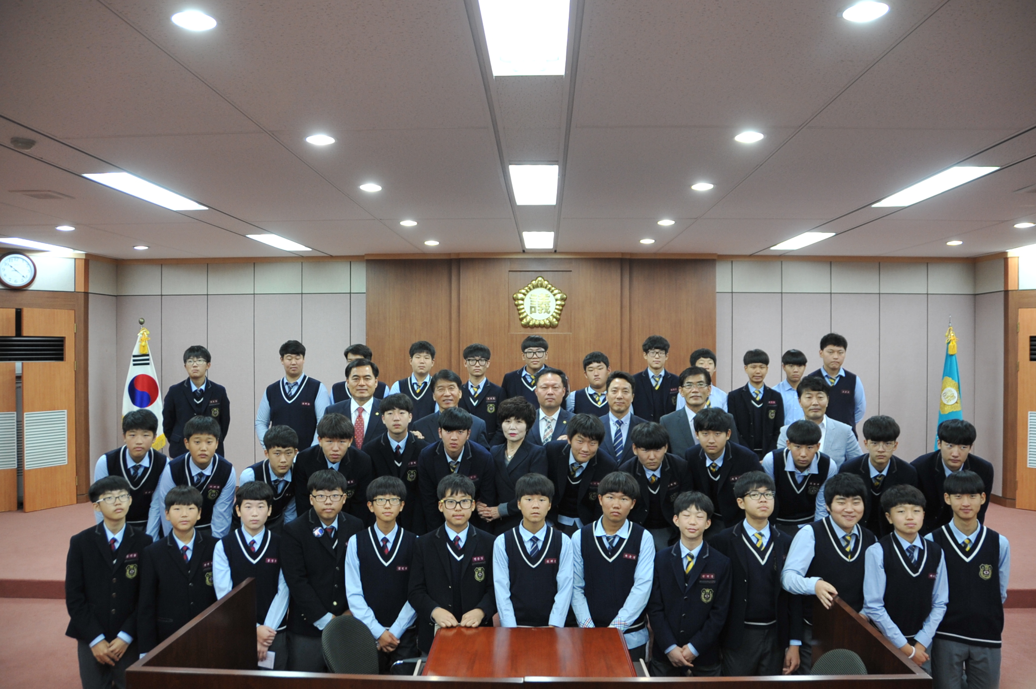 증평군의회, 2016년 제5회 청소년 의회교실 개최