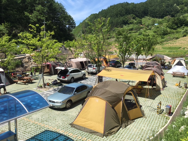 캠핑의 계절, 좌구산 오토캠핑장으로